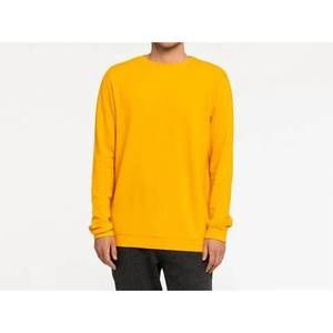 NEW BANKS JOURNAL vision fleece tee in saffron